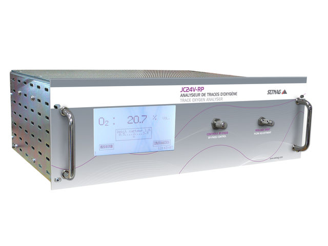 Analyse und Messung von Sauerstoffspuren in Rein- und Inertgasen JC24V-R