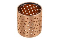 Bronze Gleitlager Material CuSn8 mit Fettreservoir  : LDD® 