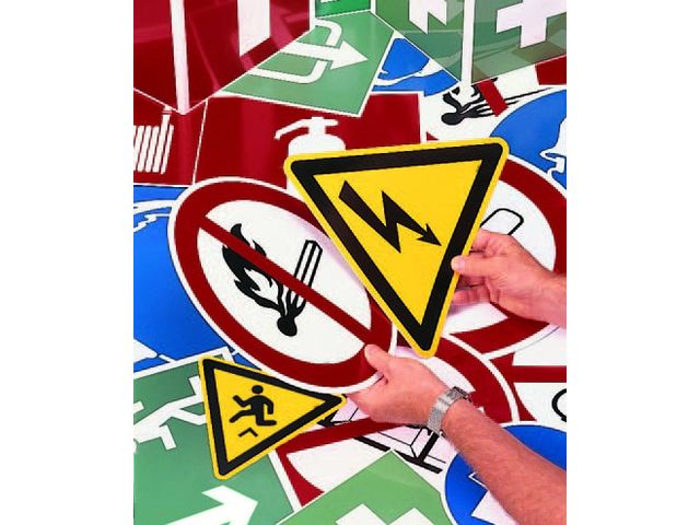 Sicherheitsschilder und Symbole nach ISO 7010