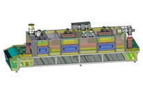 Durchlaufofen für Wärmebehandlung