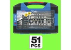 Werkzeug : Coffrets d'Outillages - COFFRET 51 PIECES (FORETS - MECHES- EMBOUTS)