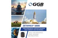 ZetaMax® 1000 Hochbelastbares, bearbeitbares Faserverbund-Gleitlager
