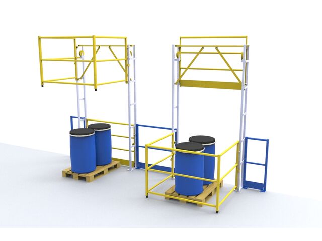 Vertikales Gleitgitter Typ C