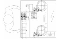 Elektromechanische Industrie: Einrichtung für Verschraubung von Kästchen mit 1/2/3 Position
