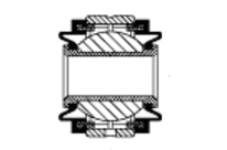 Gelenklager Maßreihe K 2RS-Serie wartungspflichtig ( Standard )