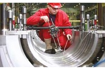 Korrektiver Maschinenservice : Turbinen ausrichten