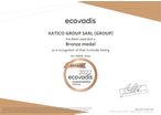 ECOVADIS certified ! 