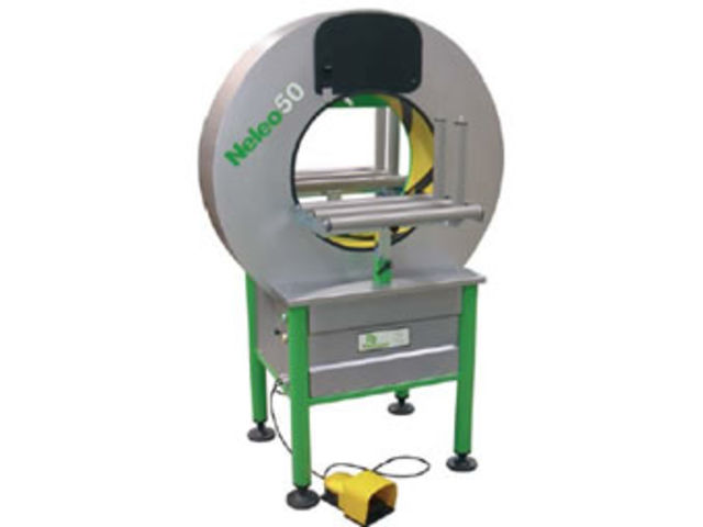 Horizontale halbautomatische Einwickelmaschine: Neleo50