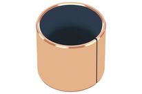 Metall-Polymer Gleitlager mit PTFE und Bronzerücken : DU-B 