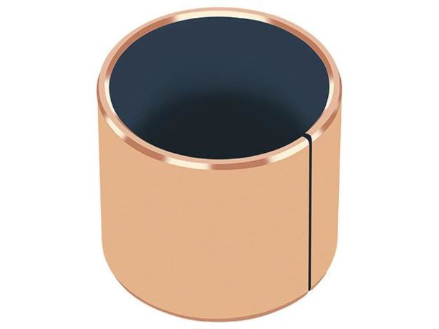 Metall-Polymer Gleitlager mit PTFE und Bronzerücken : DU-B 