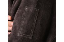 Schweißerjacke aus Leder Größe M  Klasse 2 A1 Kohle