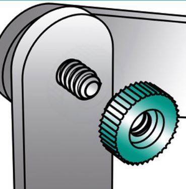 Rändelmuttern Form A - BÜLTE PLASTIQUES