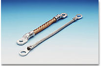 Anschluß- und Verbindungsstücke aus Kupfer-Rundlitze