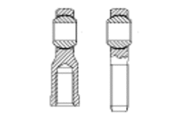 Gelenkköpfe Maßreihe K: BD-Serie