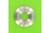 Scheiben - Sicherungen : Verschiedene Scheiben -  - Vollmetall für Senkköpfe - Stahl - Rosetten Vollmetall Stahl verchromt NFE 27619