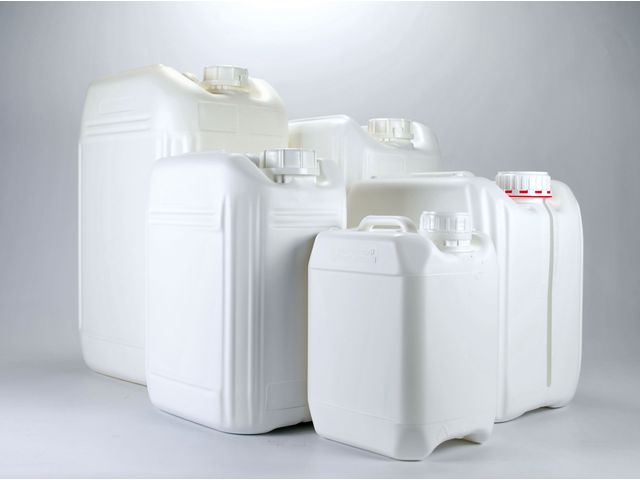 Stapelbare Kanister von 5L bis 30L aus HDPE oder HDPE mit Barriereeigenschaft