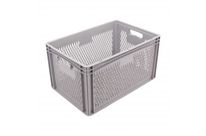 Stapelbehaelter Base 6432 2 DG grau 600 x 400 x 320 mm