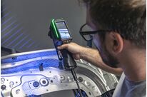 Messtechniktaugliche effiziente 3D-Scanner : HandySCAN 3D | EVO-Serie