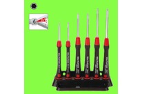 Wiha : WIHA Tournevis - Tournevis PicoFinish - Jeu de Tournevis Six Pans à Tête Sphérique PicoFinish, 6 pièces