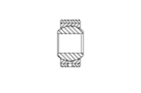 Gelenklager Maßreihe K Bauart S wartungsfrei