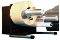 Kleiner Etikettenaufwickler