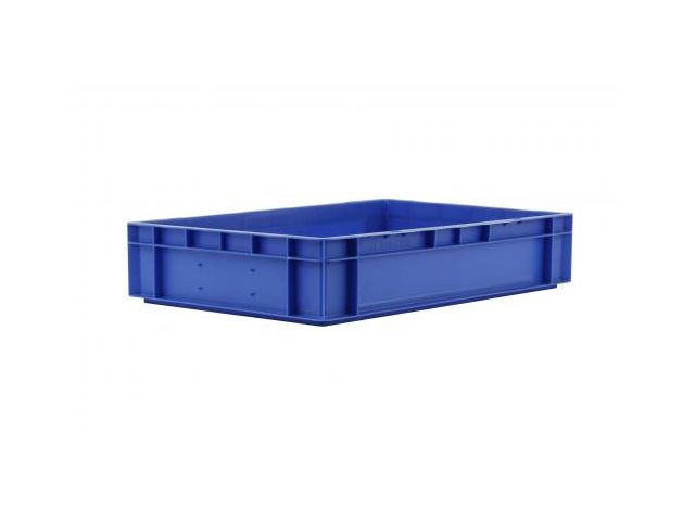 Stapelbehaelter Dina 120 1 blau 600 x 400 x 120 mm