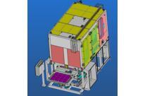   Industrieofen, mit Tablarstapel/ Industrial oven, stacked trays/Four industriel, à plateaux