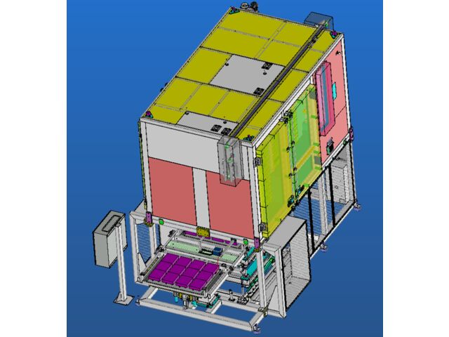   Industrieofen, mit Tablarstapel/ Industrial oven, stacked trays/Four industriel, à plateaux