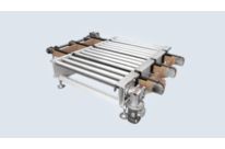 90° gemischter Ketten- und Rollenförderer