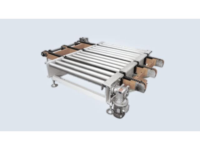 90° gemischter Ketten- und Rollenförderer