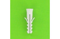 Verankerung : Mechanische Verankerung - Leichte Belastungen - Klassische Nylon-Dübel - Ohne Rand