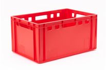 Stapelbehaelter Flesh 6430 rot-orange 600 x 400 x 300 mm