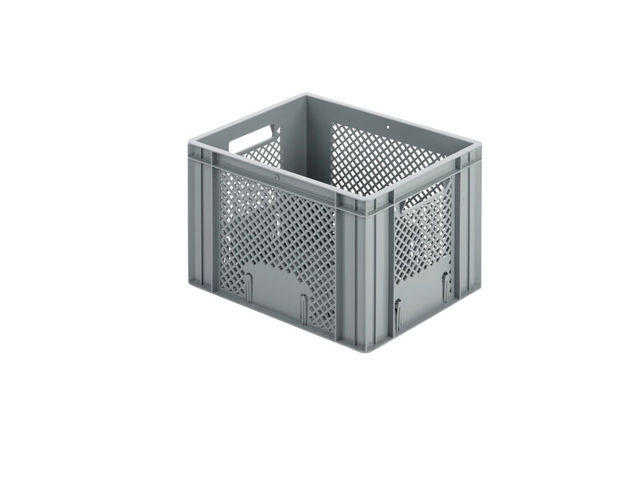 Stapelbehaelter Ron 270 2 grau 400 x 300 x 262 mm