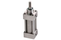 Einfach und doppelt wirkende Pneumatikzylinder aus Edelstahl ISO 15552 - Serie AX