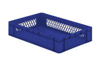 Stapelbehaelter Dina 120 2 blau 600 x 400 x 120 mm