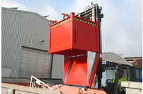 Klappbodenbehälter Typ FB, Anbaugerät für Gabelstapler