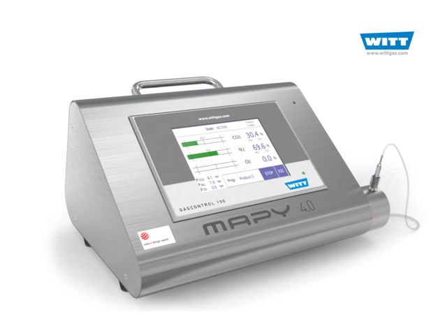 Premium-Gasanalysator MAPY 4.0 für O2, CO2 oder O2/CO2