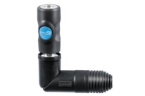 Schwenkbare Kupplung mit Innengewinde