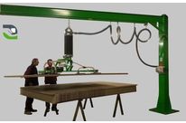 Reduzierter Auslegerkran Schwenk- &amp; Brückenkrane