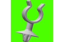 Araymond : Assemblages - ARAYMOND - Clip Plastique Pour cable ou Tube - Plastic Cable Clips - Support Pivotant 1 Tube - Swivel Clips For 1 Tube