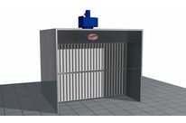 Lackierkabinen mit trockenfilterung