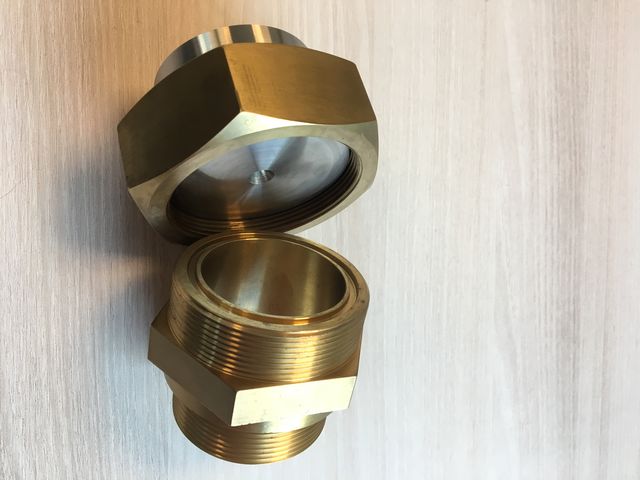 3-teilige Hochdruckarmaturen zum Schweißen oder Löten