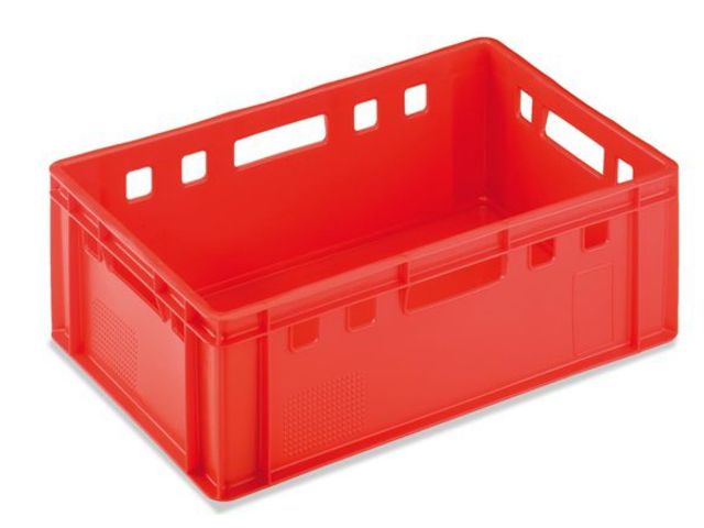  Stapelbehaelter Flesh 6420 rot-orange 600 x 400 x 200 mm