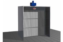 Lackierkabinen mit trockenfilterung