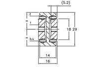 Teleskopschienen vollauszüge Stahl E1400
