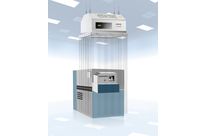 Laminar Flow Box mit Reinraum-Streifenvorhang