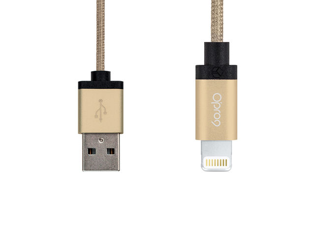 Apple zertifiziertes Lightning-auf-USB-Kabel - 1 m - Gold