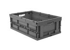 Faltbox Falter 6422 NG Greenline dunkelgrau 600 x 400 x 220 mm