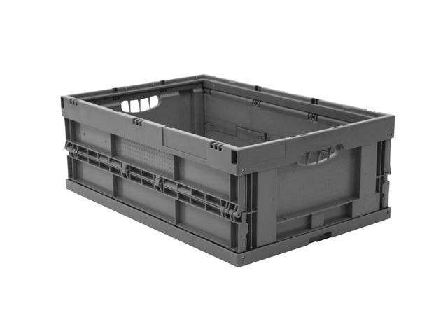 Faltbox Falter 6422 NG Greenline dunkelgrau 600 x 400 x 220 mm