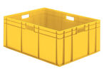 Stapelbehälter Juist 320 1 gelb 800 x 600 x 320 mm